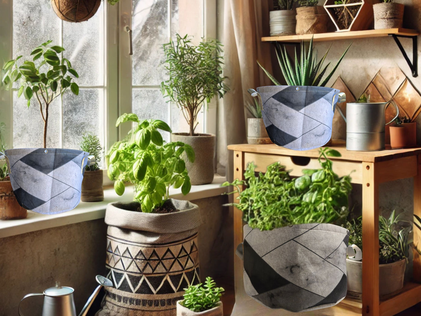 All Season Grow *Limited Edition Premium Eco-Friendly Grow Bags 3-Pack (10 Gallons)